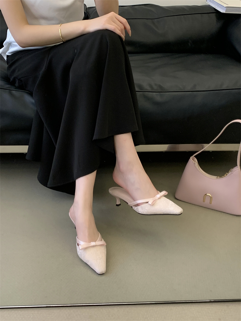 2026 Spring Women's Pointed Toe Slippers 35-40 - Image 2