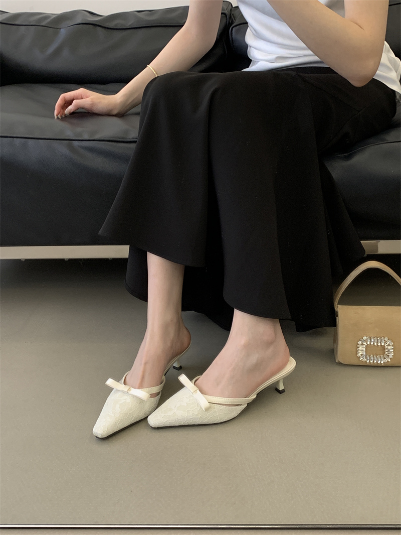 2026 Spring Women's Pointed Toe Slippers 35-40 - Image 4